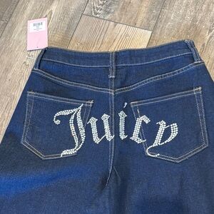 ❣️❣️Juicy Couture ❣️❣️Blue Flare Wide Leg Jeans💕❤️🌺♥️❣️‼️